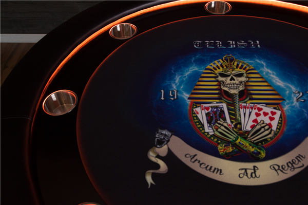 poker table custom graphics