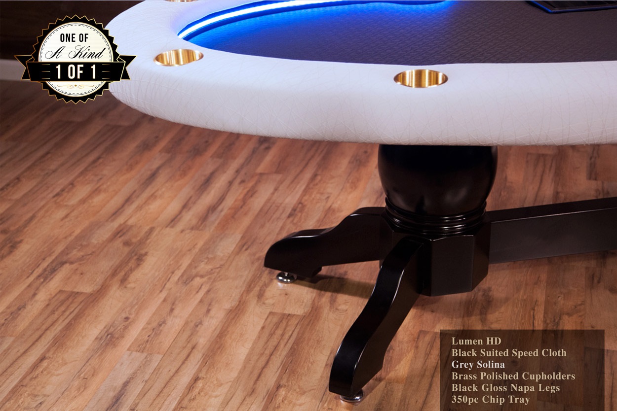 iShowroom Solina Grey Lumen HD Poker Table (2)