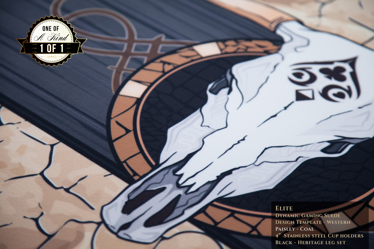 iShowroom Elite Western Paisley Poker Table (2)