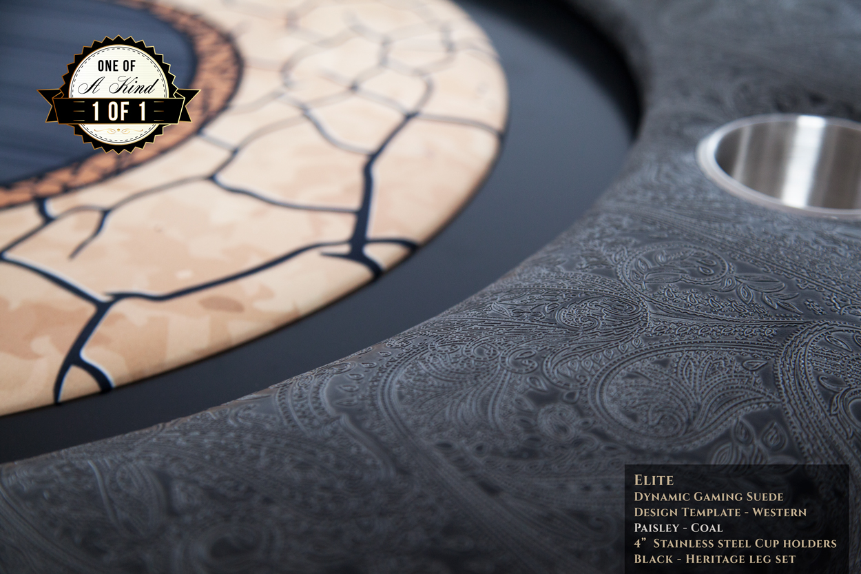 iShowroom Elite Western Paisley Poker Table (3)