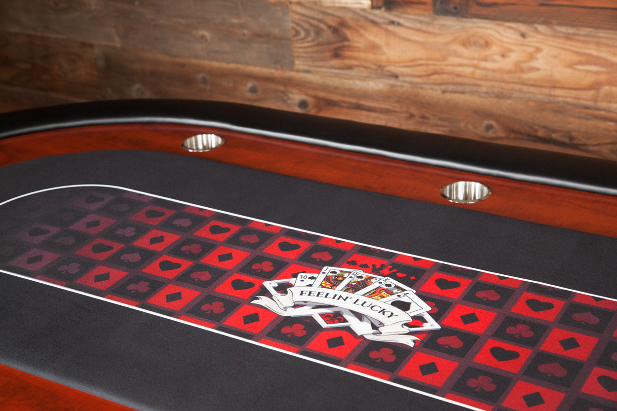  "Feelin' Lucky" iShowroom Custom Ultimate Poker Table Jr. (2)