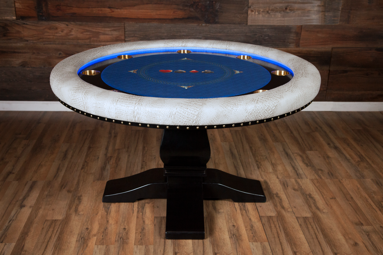 "Chips Ahoy!" iShowroom Custom Ginza LED Poker Game Table (1)
