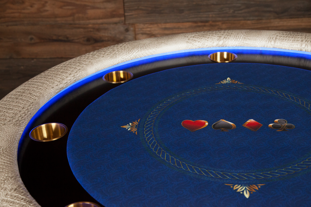 "Chips Ahoy!" iShowroom Custom Ginza LED Poker Game Table (3)