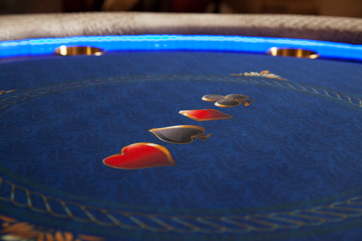 "Chips Ahoy!" iShowroom Custom Ginza LED Poker Game Table (4)