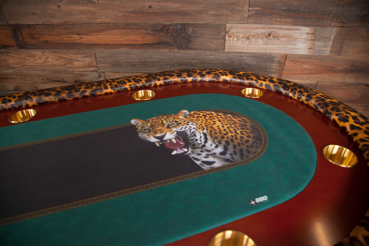 "Jungle Boogie" iShowroom Custom Rockwell Poker Game Table (5)