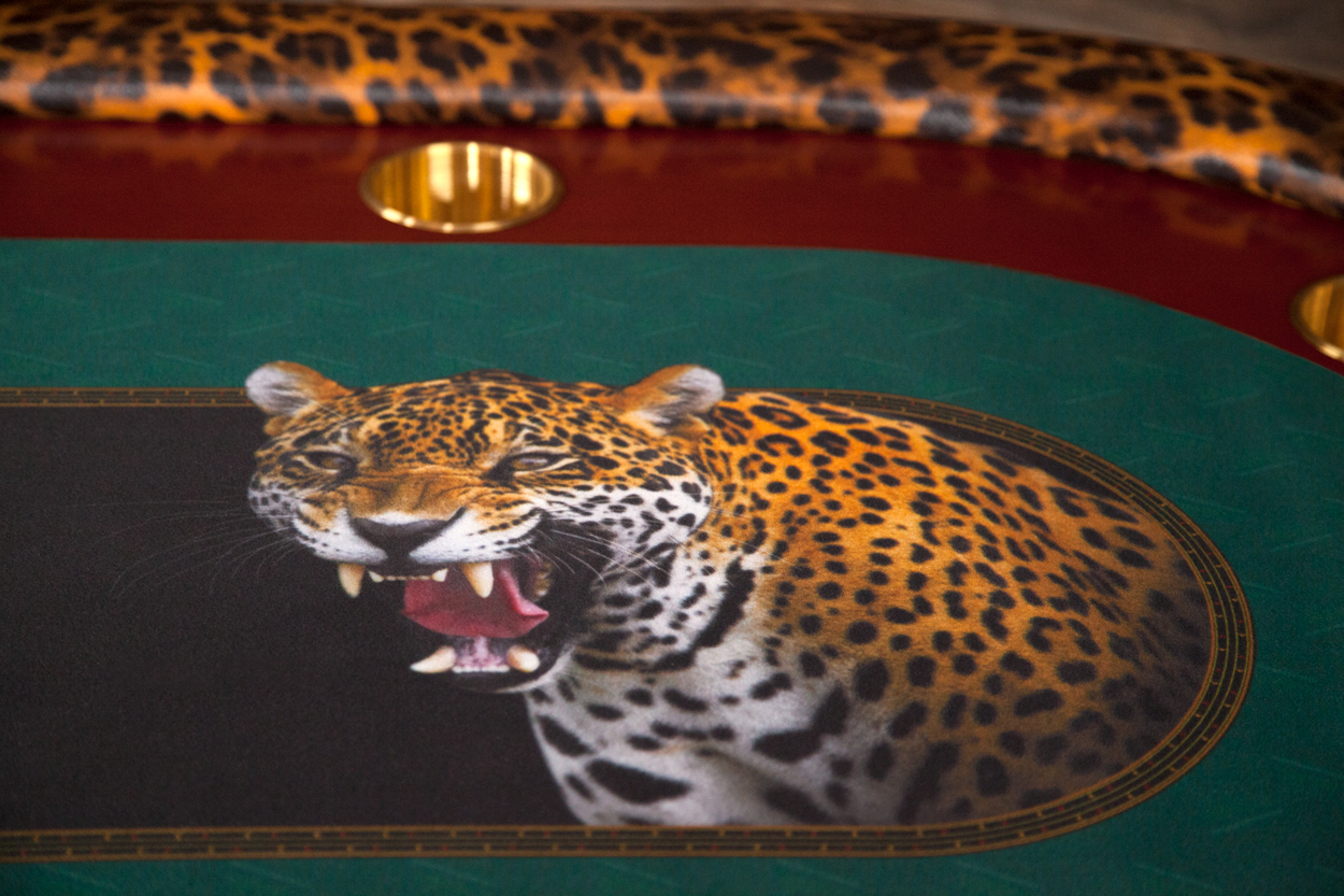 "Jungle Boogie" iShowroom Custom Rockwell Poker Game Table (1)