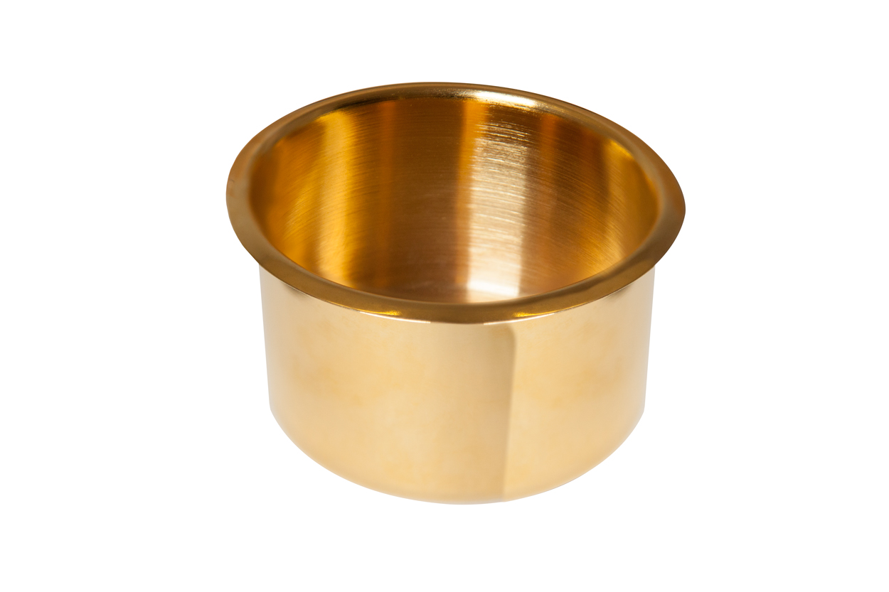 Set of 1 Gold Cupholder (4)