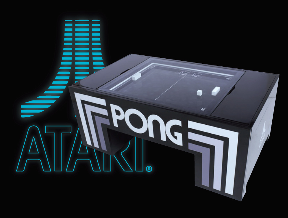 3D Atari Pong Coffee Table 
