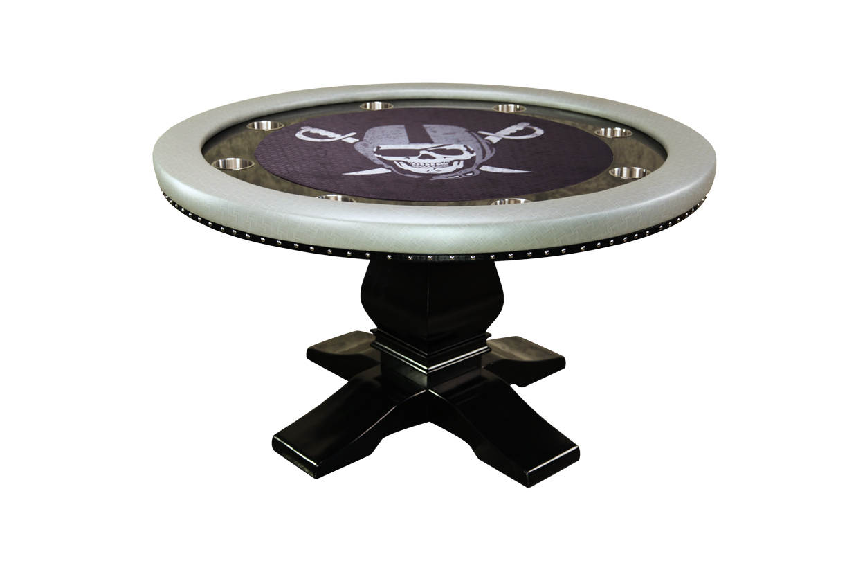 iShowroom Custom Mist Nighthawk Poker Table