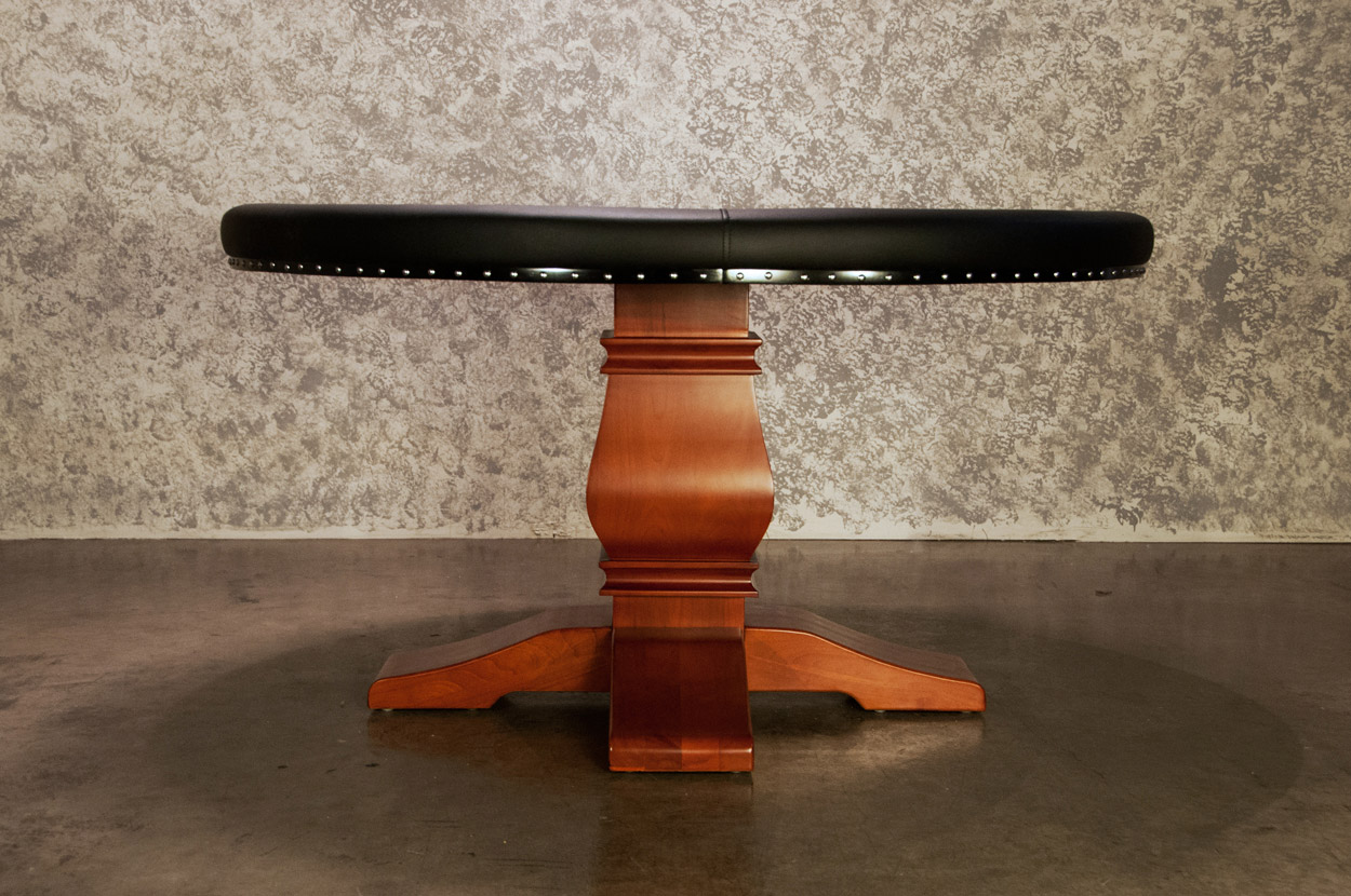 Melvin Pedestal Leg Upgrade-Mahogany (3)