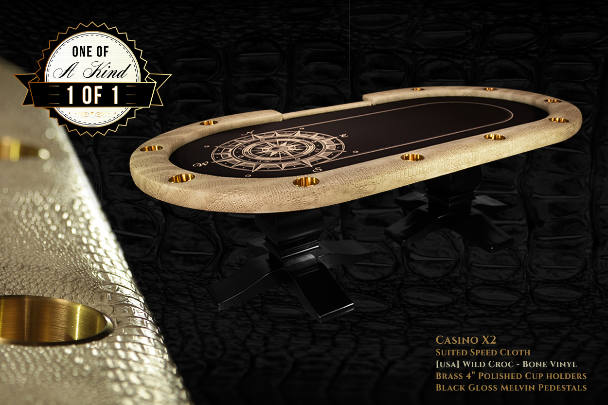 iShowroom Custom Casino X2 Poker Table