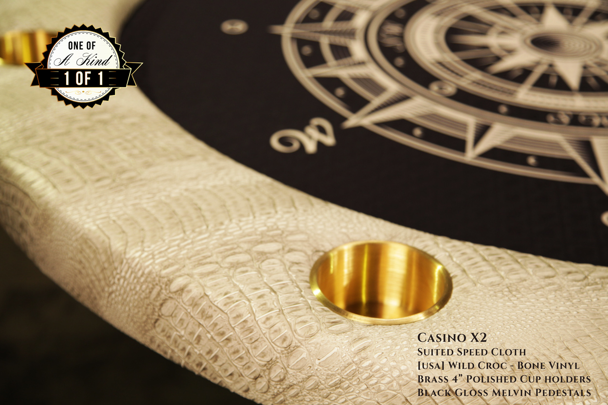 iShowroom Custom Casino X2 Poker Table (3)