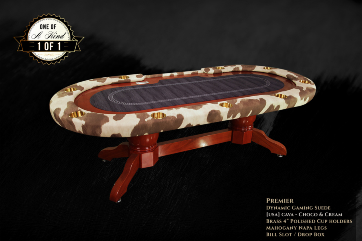 "Milk Money" iShowroom Custom Premier Poker Table