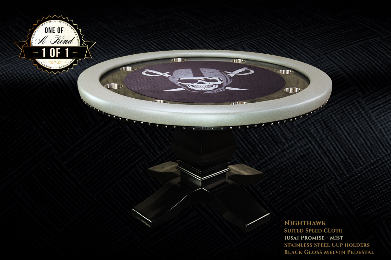 iShowroom Custom Mist Nighthawk Poker Table (1)