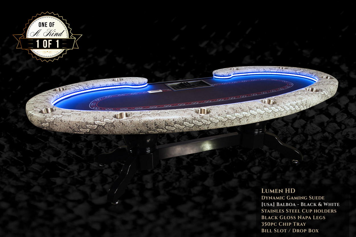 iShowroom Balboa Lumen HD Poker Table