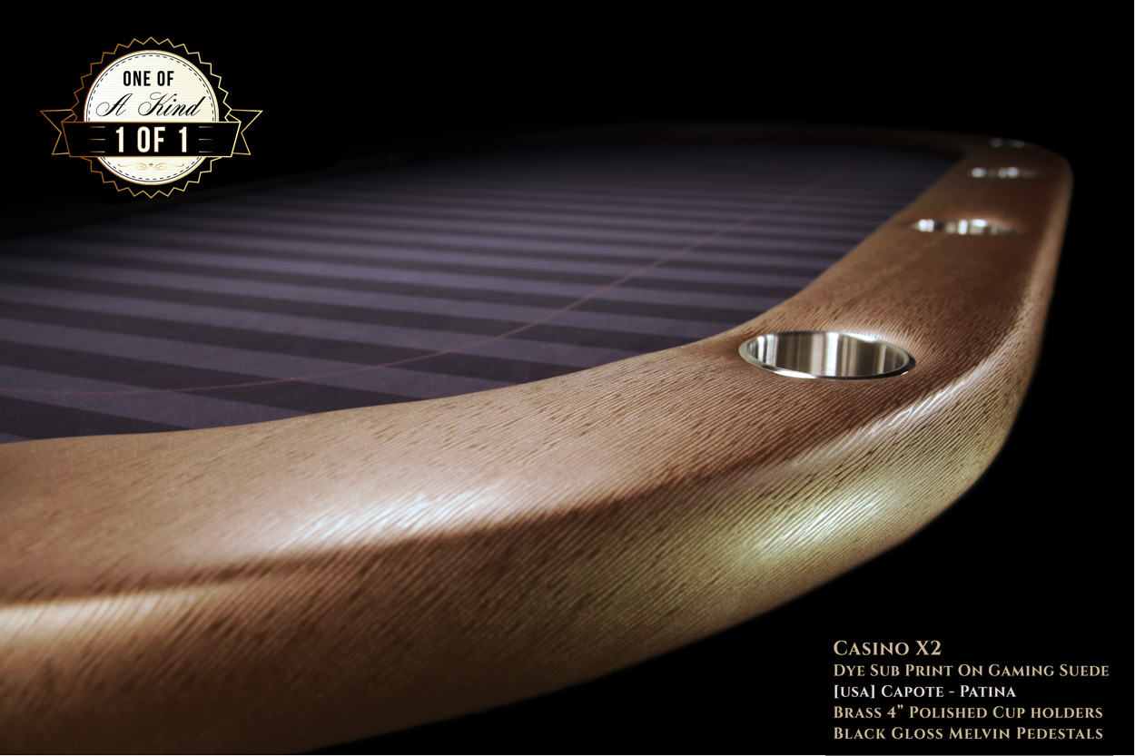 iShowroom Custom Capote Casino X2 Poker Table  (2)