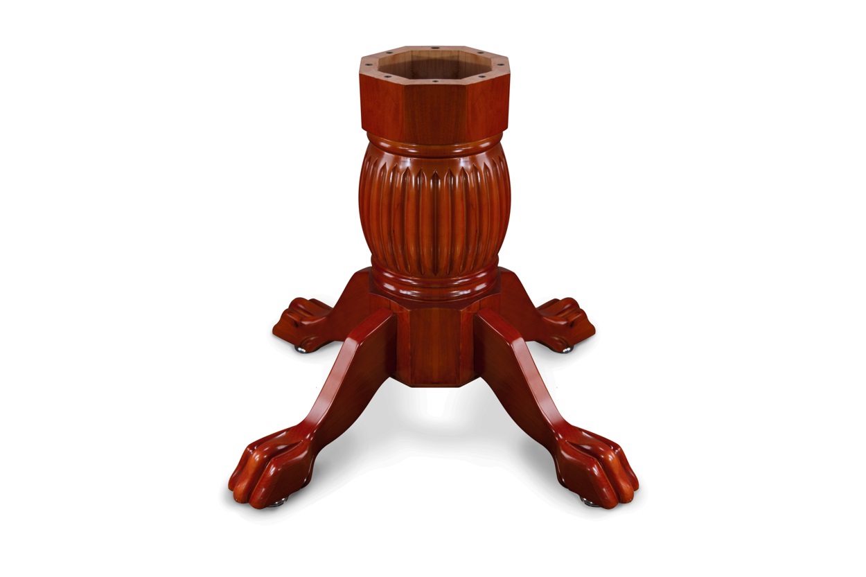Duke Pedestal Leg Set-Mahogany