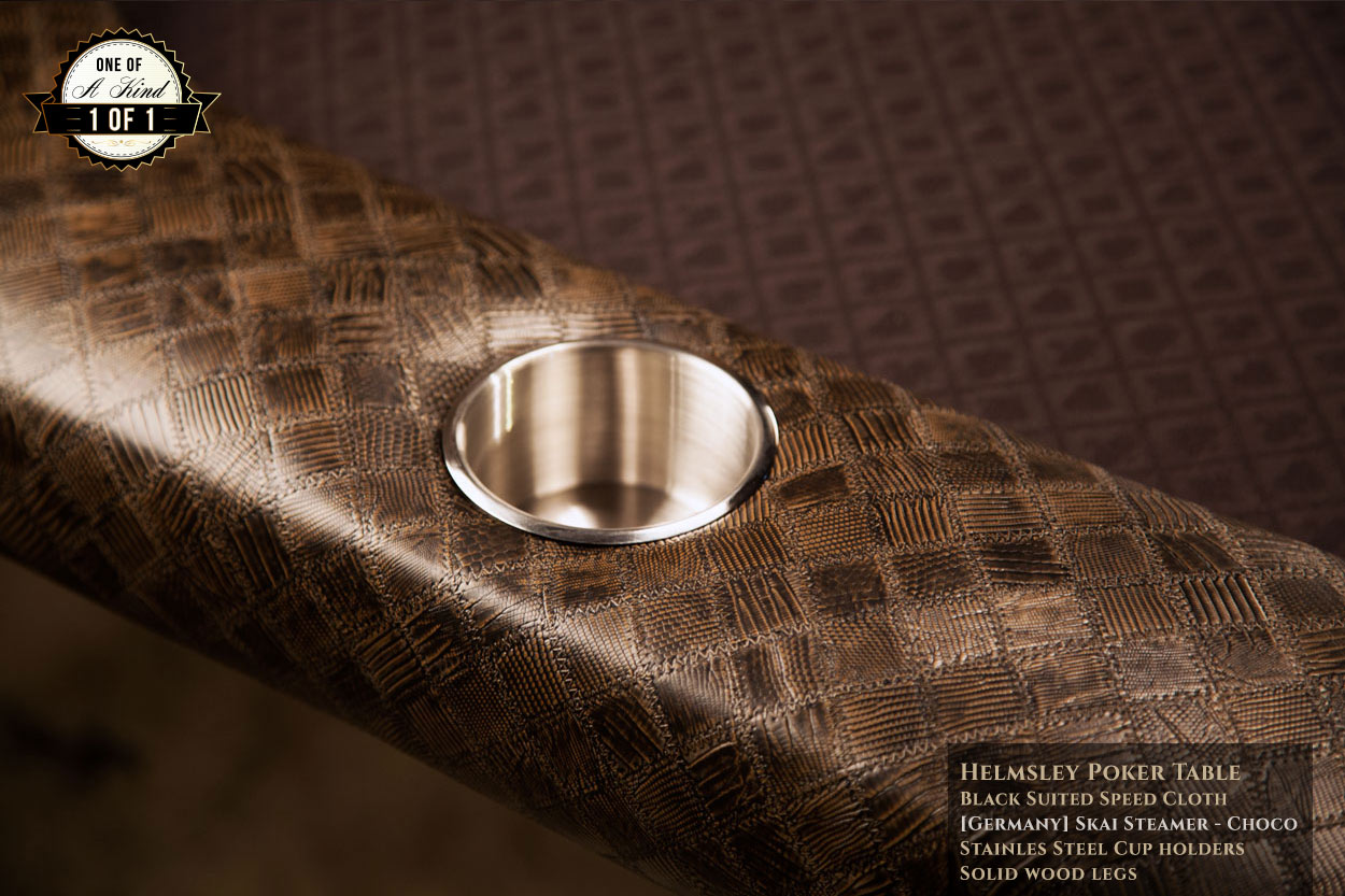 iShowroom Custom Khaki Steamer Helmsley Poker Table (1)