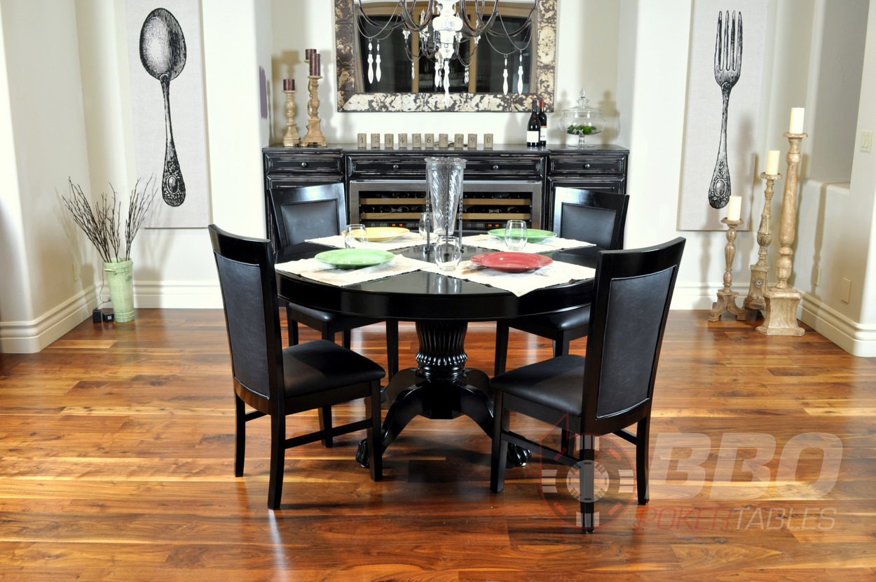 Matching Black Gloss Dining Top (Round)